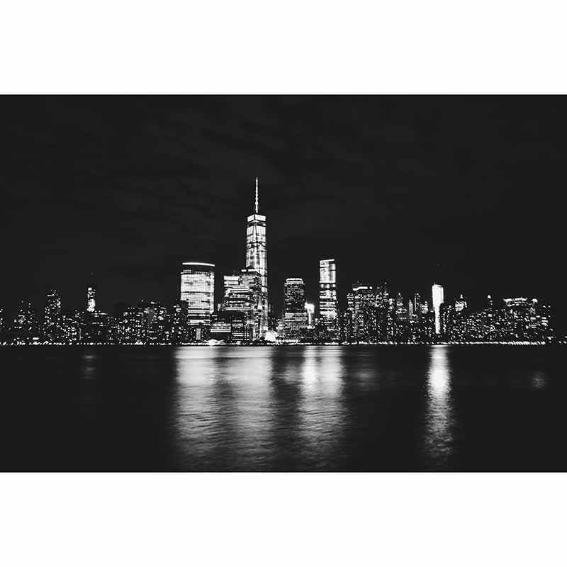 Modern Style Wall Mural Wallpaper Urban Transportation Sitting Room Wall Mural