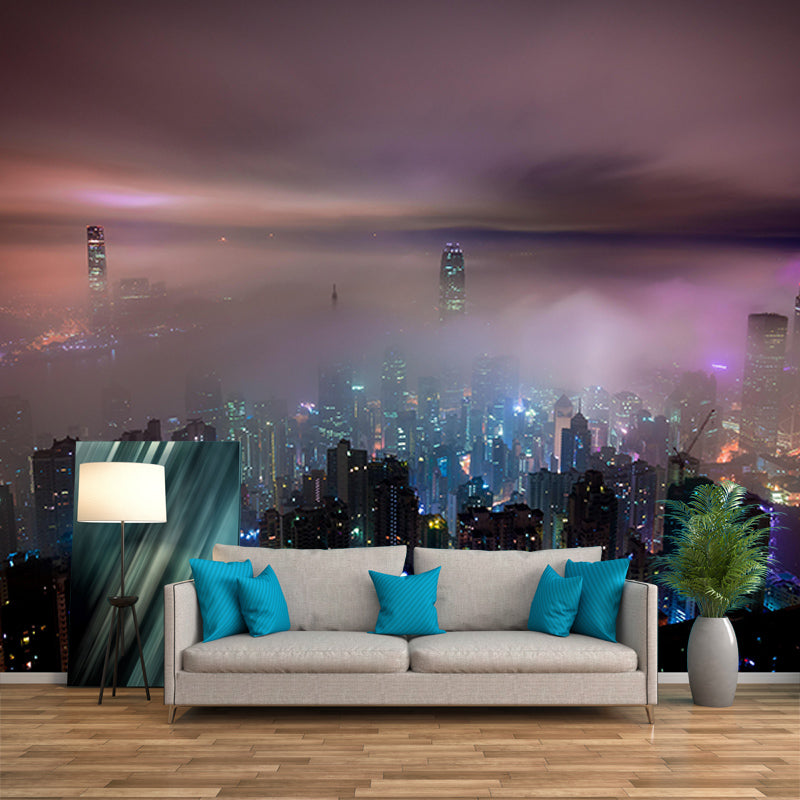 Mural Wallpaper Photography Stain Resistant Urban Landscape Indoor Wall Mural