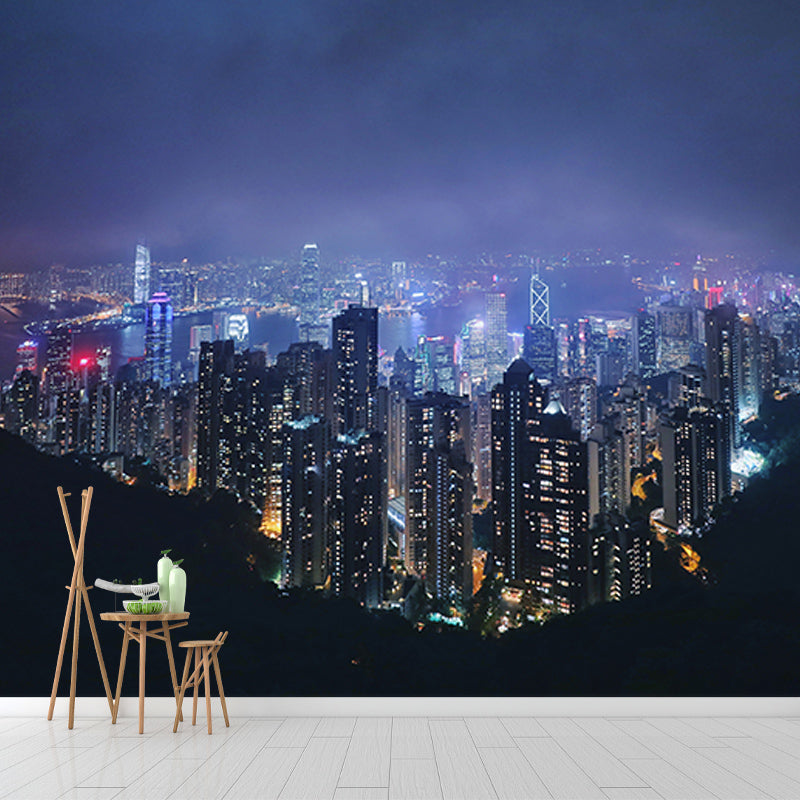 Mural Wallpaper Photography Stain Resistant Urban Landscape Indoor Wall Mural