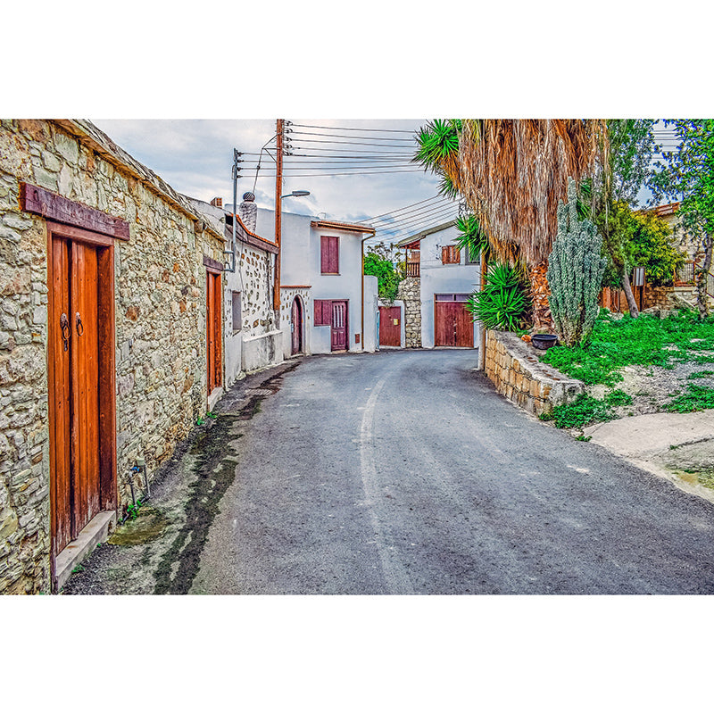 Modern Style Mural Wallpaper Town Scenery Photography Indoor Wall Mural