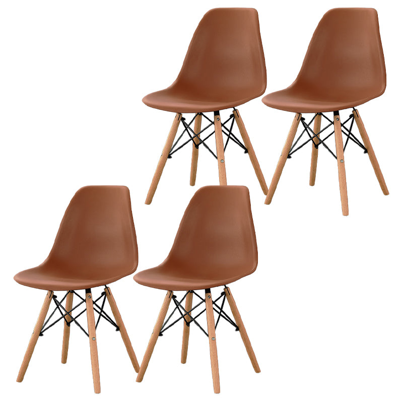Sedia in legno scandinavo interno-outdoor.