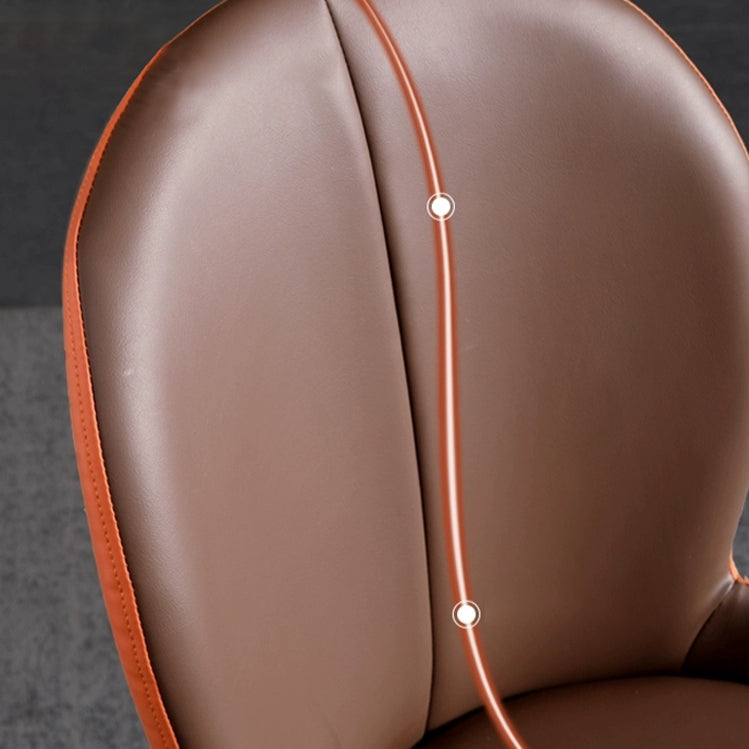 Metal moderno de la cocina del estilo que cena el Wingback de las sillas que cena la silla lateral del brazo