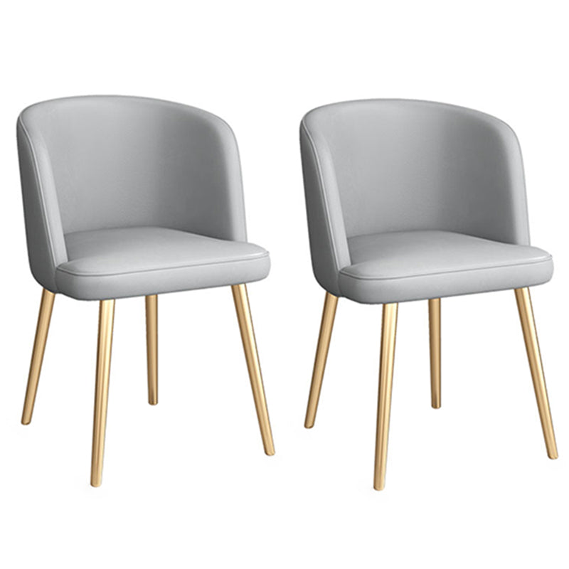 Luxury 1/2/5 Pieces Dining Set Sintered Stone Dining Table with Leather Chairs