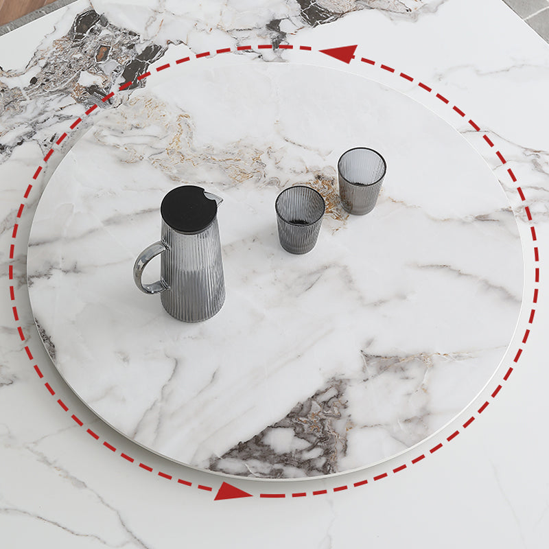 Contemporary 1/2/3/5 Pieces Dining Set Square Dining Table Set