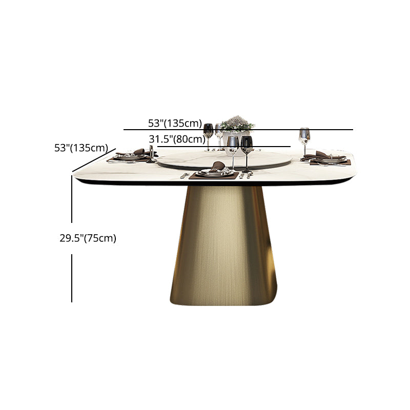 Contemporary 1/2/3/5 Pieces Dining Set Square Dining Table Set