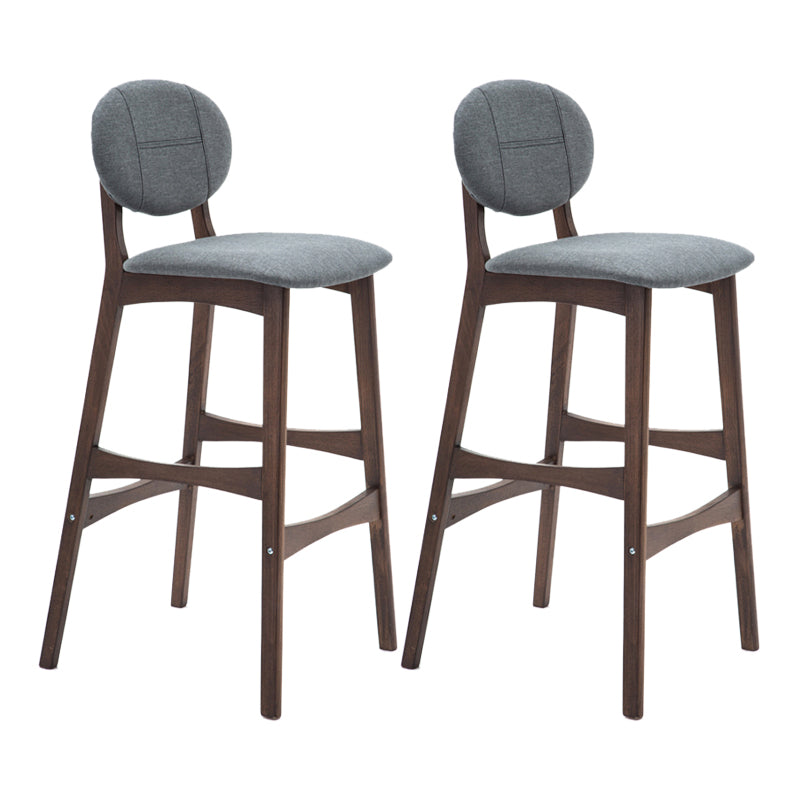 Scandinavia in stile da bar gambe in legno piena per la cucina bar