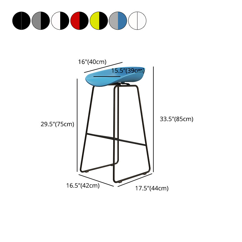 Taburete de bar de hierro de estilo moderno con reposapiés, taburete de bar Bristol para cocina