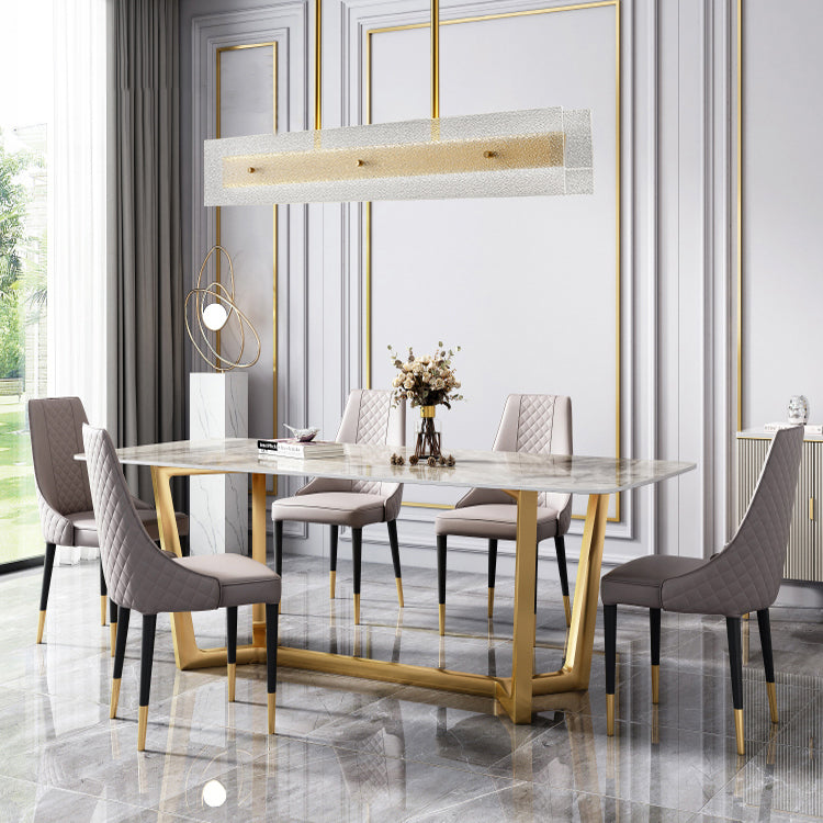 Idea de iluminación de la isla rectangular de estilo contemporáneo Vidretes 1 Light Island Light