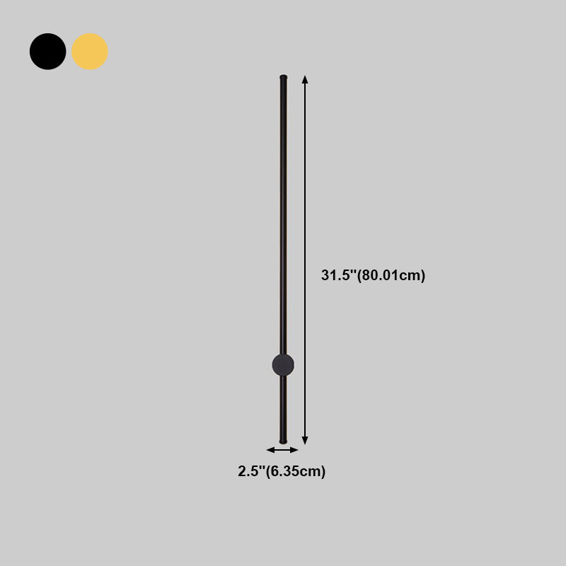 Speciale in metallo lineare SCONCE MODERNY SEMPLICITÀ MULTURICA ALLUMINA A MONTRIO DELLA parete