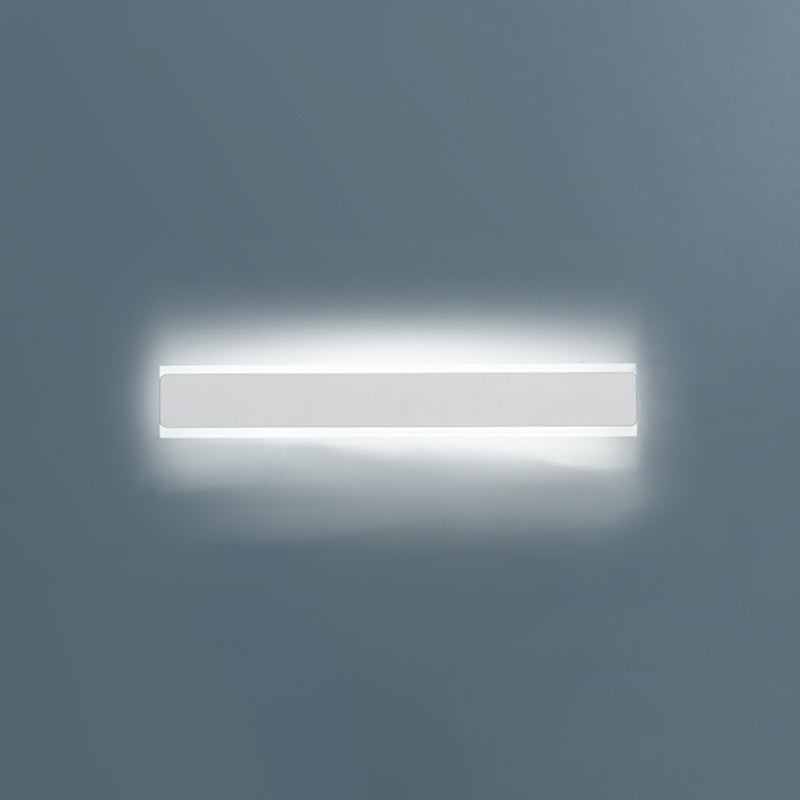 Linear Shape Metal Wall Sconce Modern Style 1- Light Wall Mount Light