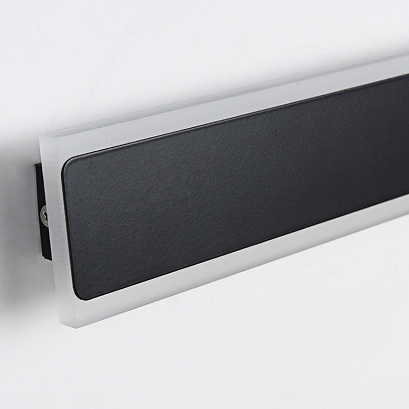 Linear Shape Metal Wall Sconce Modern Style 1- Light Wall Mount Light