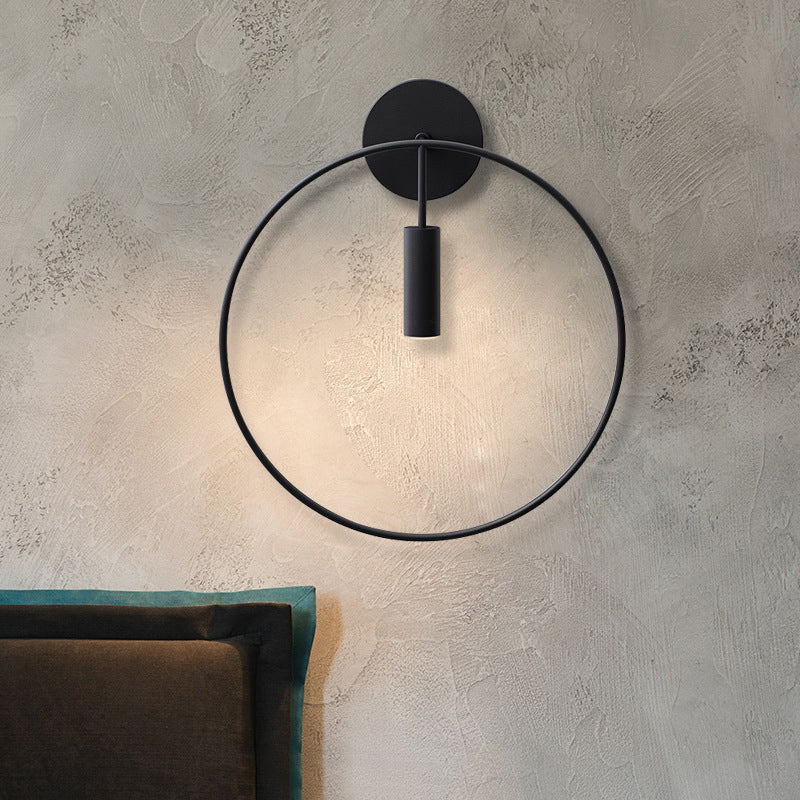 Luci di applique rotonde in metallo MODERNO MODERNA 1 Fissature di illuminazione a parete