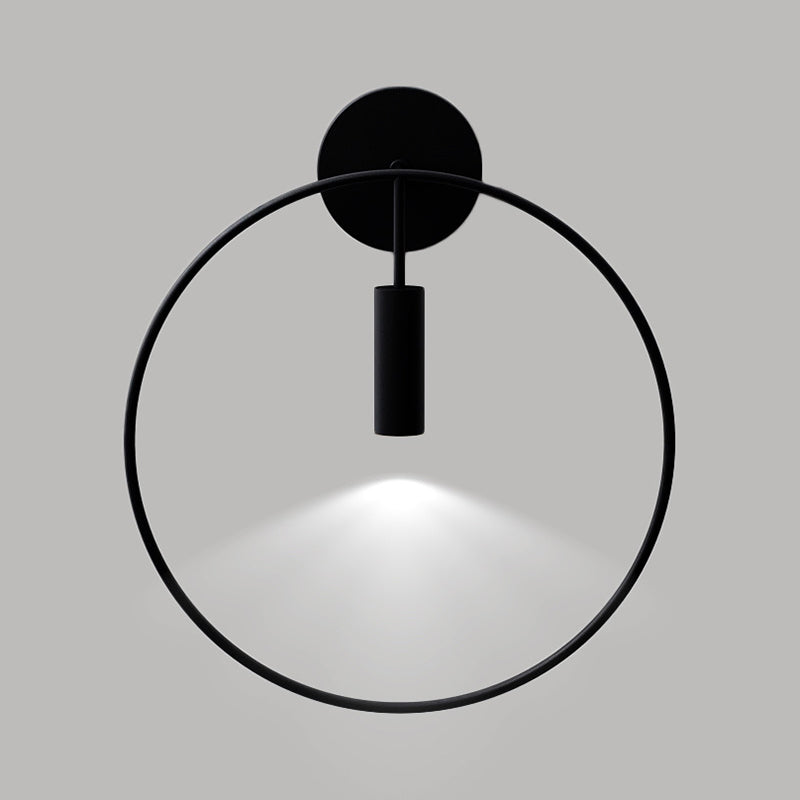 Luci di applique rotonde in metallo MODERNO MODERNA 1 Fissature di illuminazione a parete