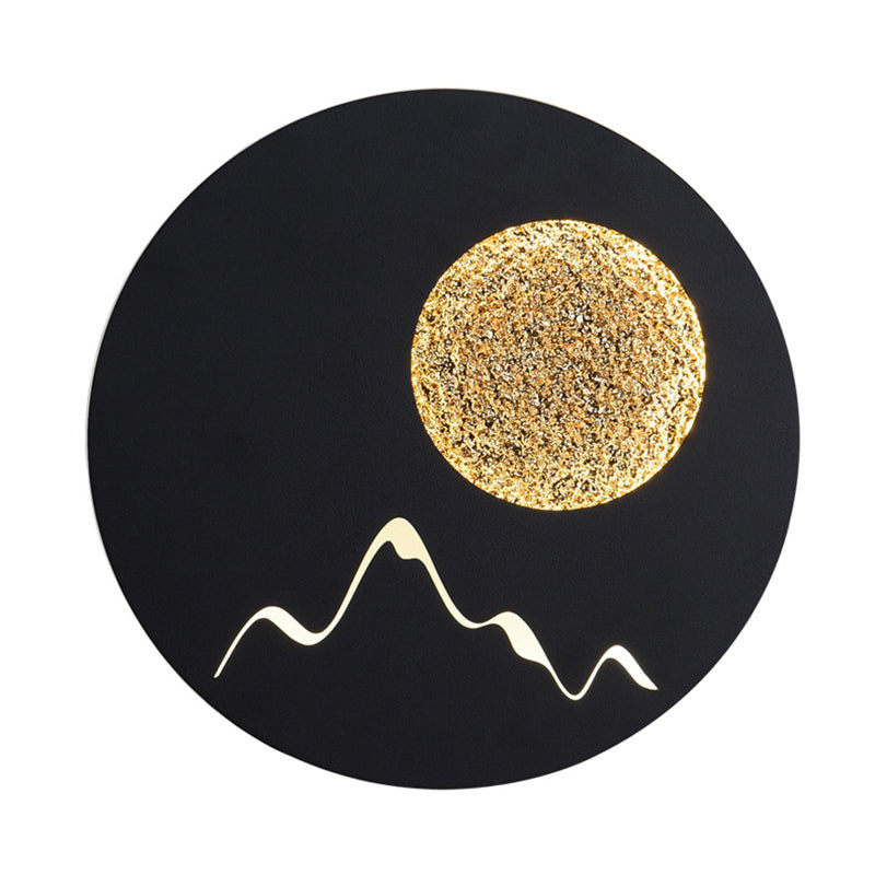 Illuminazione da parete geometrica in metallo 1 impianto di illuminazione da parete leggera