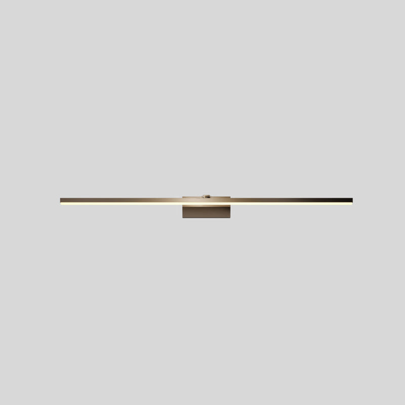 1 lichte lineaire ijdelheid verlichtingsarmaturen moderne stijl metalen ijdelheid spiegellichten