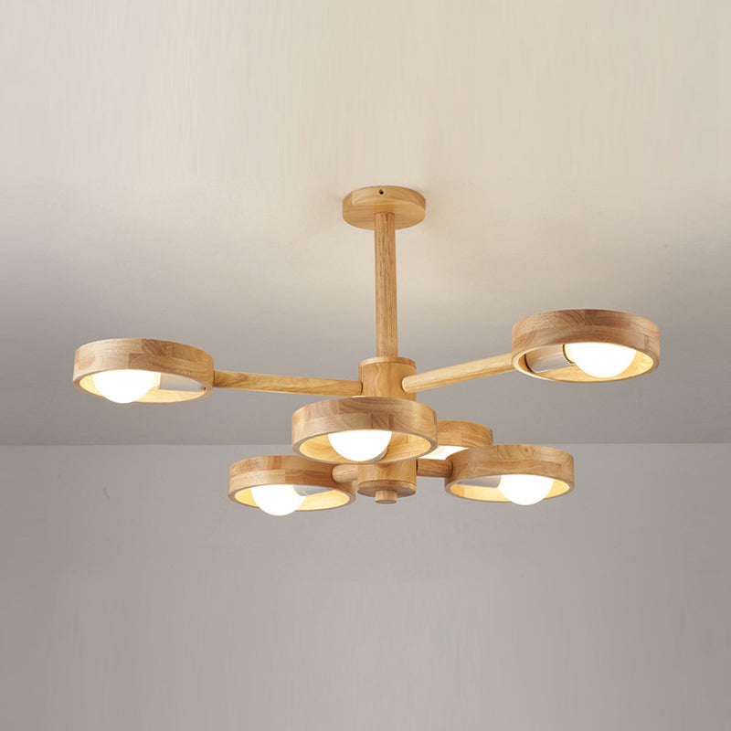 Multi -Leuchtring -Zweighängung mit Gummiholzhängung von Gummi -Hängern für das Studium