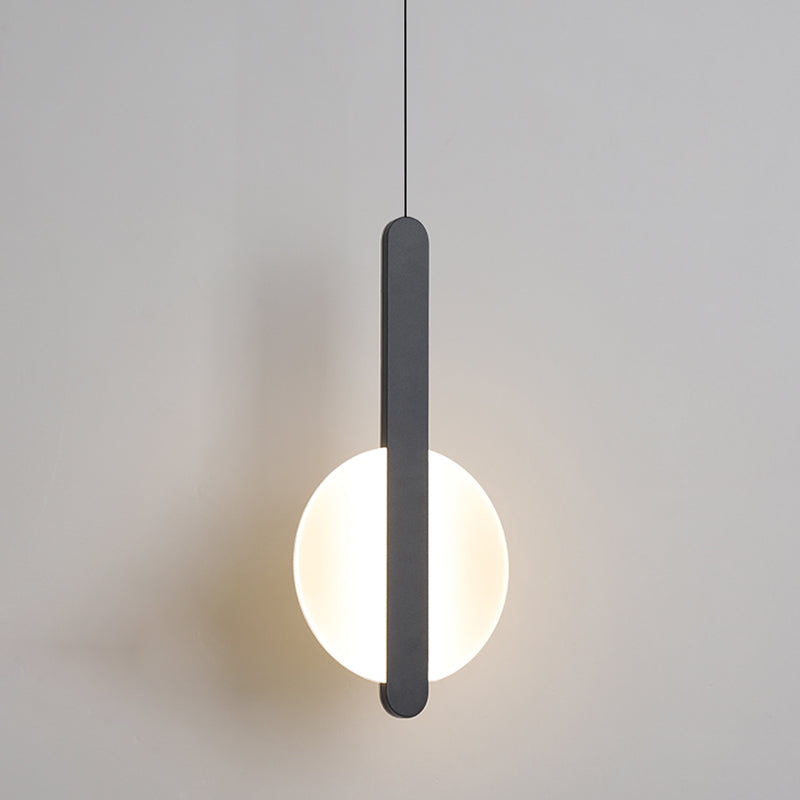 Moderne Acrylheizenleuchte LED -LED -Anhänger Licht für Wohnzimmer