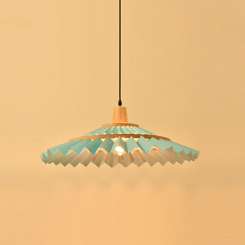 Schachcreme-Form-Suspensionslampe Bambus 1-Licht-Teelaum Hängende Leuchte