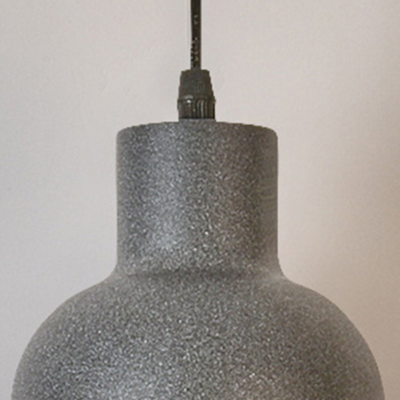 Géométrique Small Pendant Lightture Metal 1 Bulbe Nordic Hanging Light pour le chevet