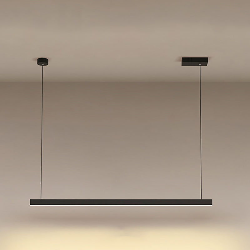 Modern Simple Island Light Metal Led Hanging Pendant Light for Living Room