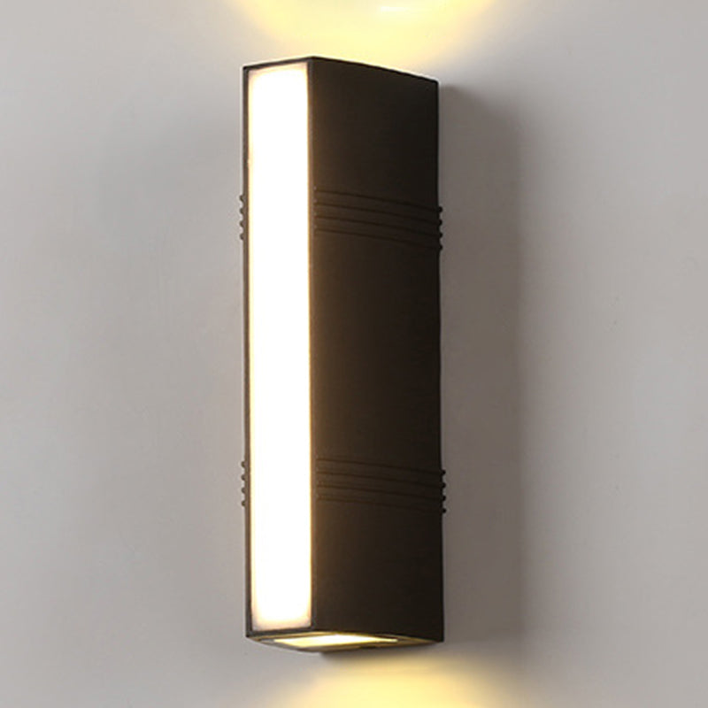 Stile Nordic in stile Alluminio Lumo geometrico Led Sconce per all'aperto