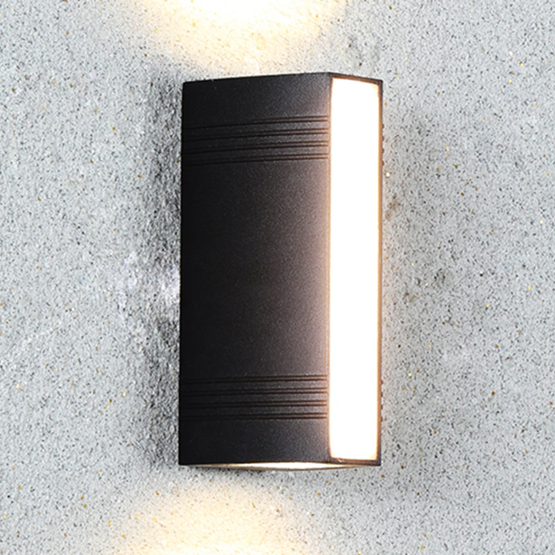 Stile Nordic in stile Alluminio Lumo geometrico Led Sconce per all'aperto
