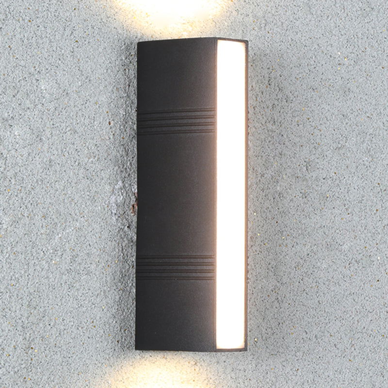 Stile Nordic in stile Alluminio Lumo geometrico Led Sconce per all'aperto