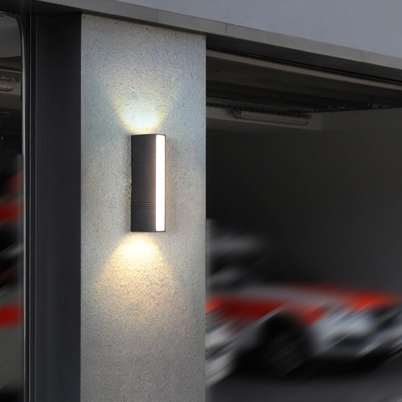 Stile Nordic in stile Alluminio Lumo geometrico Led Sconce per all'aperto