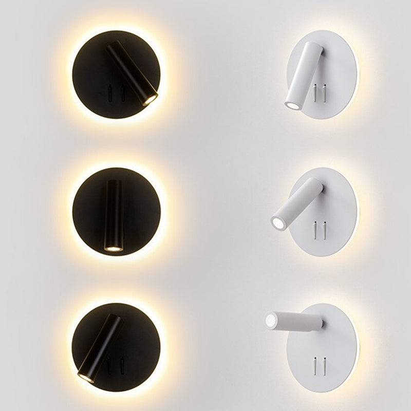 Moderner Stil Metall Wandleuchte geometrische Form Lesen Wandleuchten für Schlafzimmer