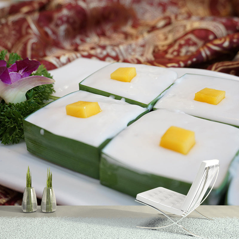 Modern Style Wall Mural Wallpaper Afternoon Tea Sitting Room Wall Mural