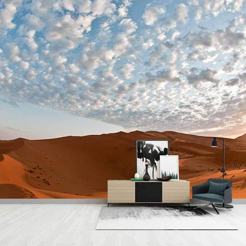 Desert Mildew Resistant Mural Wallpaper Sleeping Room Wall Mural