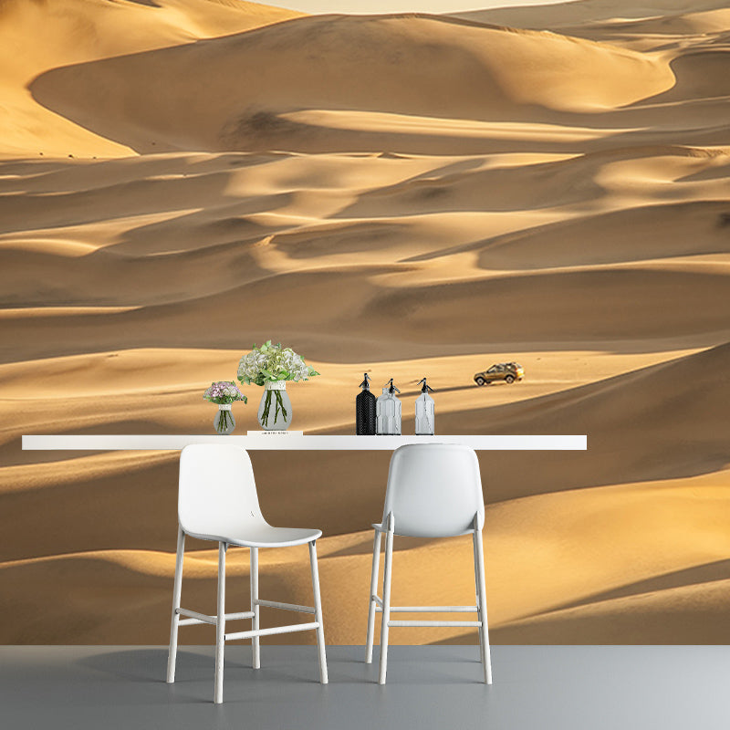 Environment Friendly Resistant Mural Wallpaper Desert Living Room Wall Mural