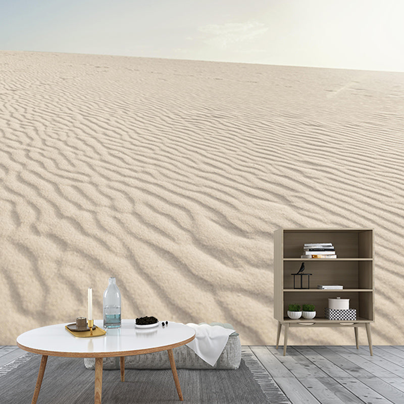 Photography Stain Resistant Wall Mural Wallpaper Desert Sitting Room Wall Mural
