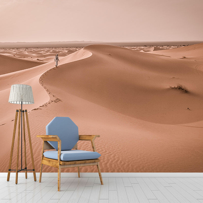 Photography Stain Resistant Wall Mural Wallpaper Desert Sitting Room Wall Mural