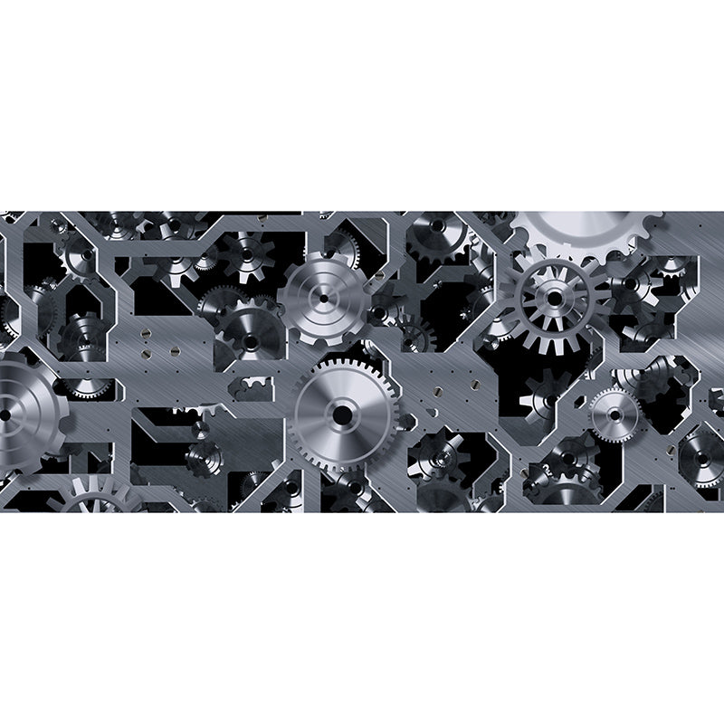 Metal Gear Mildew Resistant Wallpaper Photography Sleeping Room Wall Mural