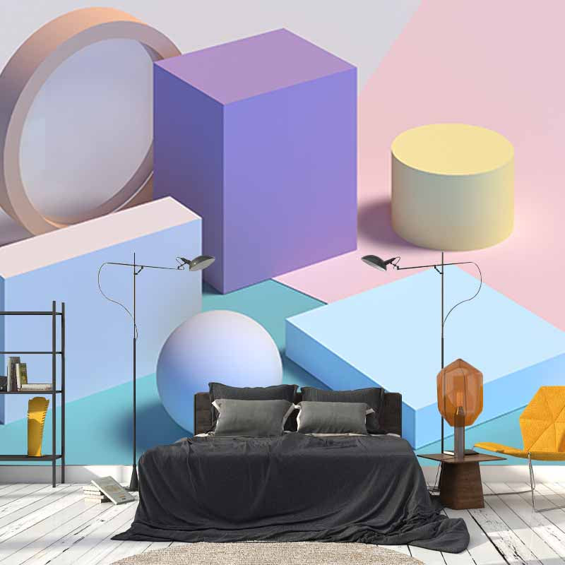 Modern Photography Mural Wallpaper 3D Vision Indoor Wall Mural