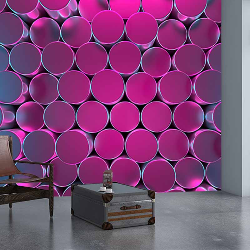 Photography Stain Resistant Wallpaper 3D Vision Living Room Wall Mural