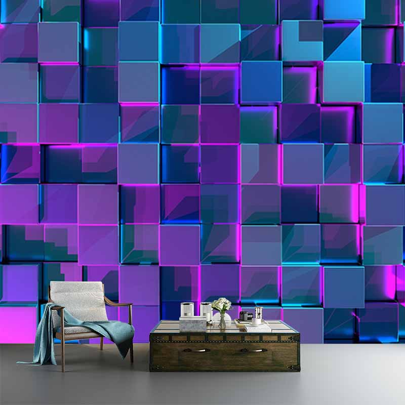 3D Vision Mildew Resistant Mural Wallpaper Sleeping Room Wall Mural