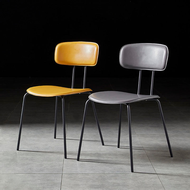 Design industriale Apri sedie da sala da pranzo sedie da pranzo senza braccio per cucina