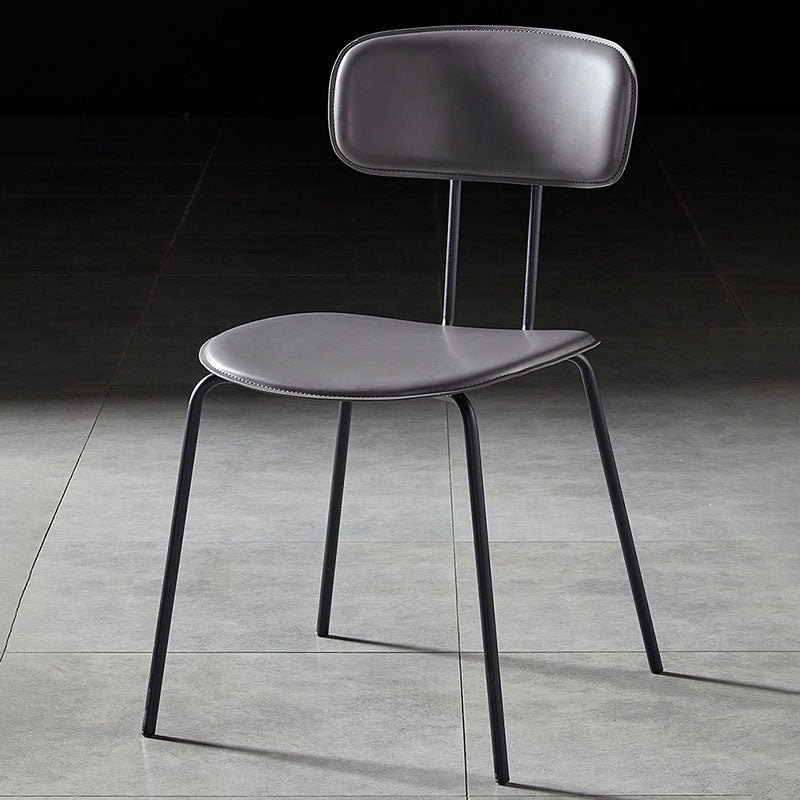 Design industriale Apri sedie da sala da pranzo sedie da pranzo senza braccio per cucina