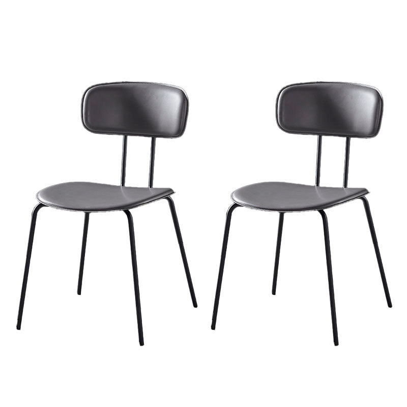 Design industriale Apri sedie da sala da pranzo sedie da pranzo senza braccio per cucina