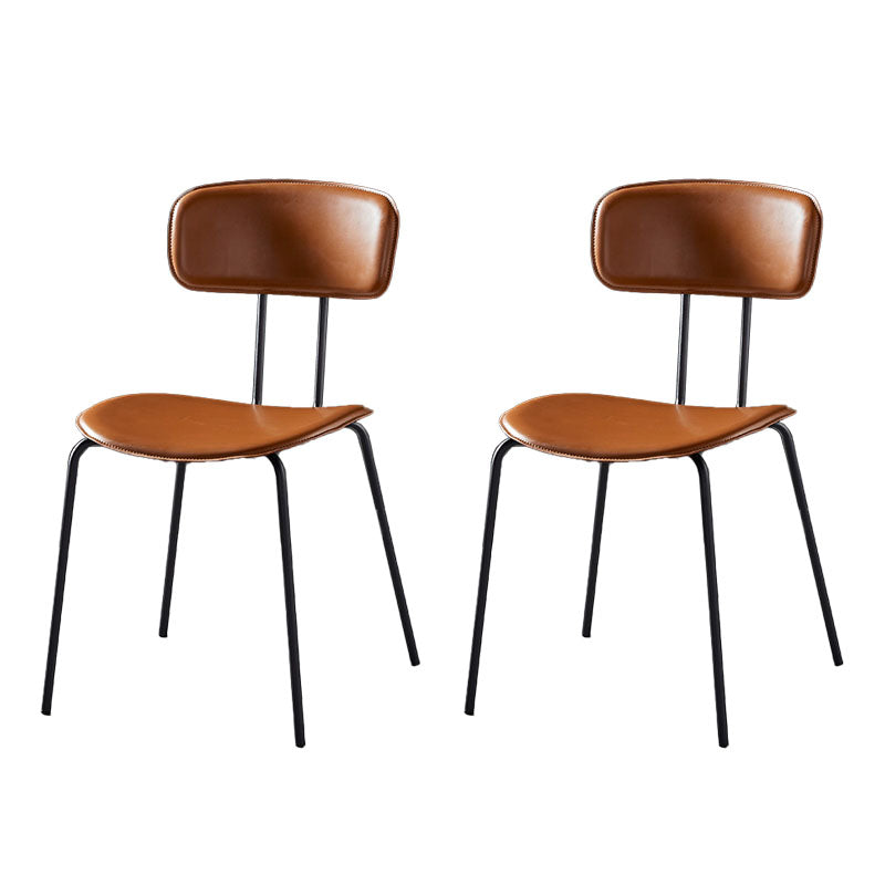 Design industriale Apri sedie da sala da pranzo sedie da pranzo senza braccio per cucina
