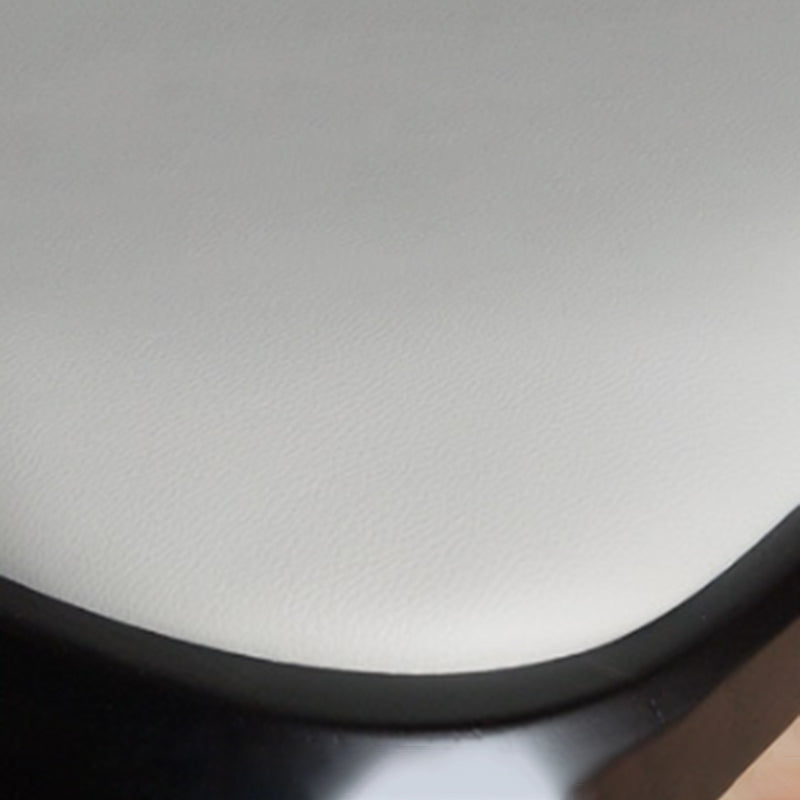 Sillas de comedor de estilo moderno, cocina, comedor, sillas laterales sin brazos con patas de madera