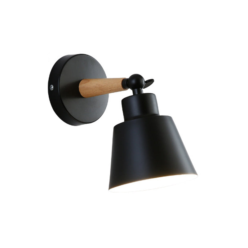 Illuminazione a parete geometrica in stile moderno metallo 1 luce montata a parete