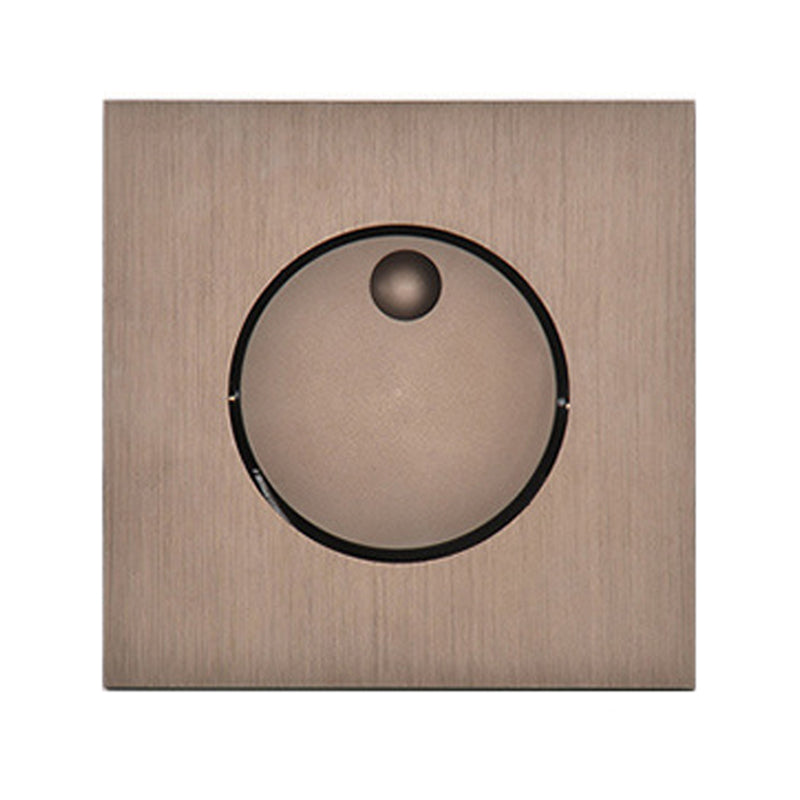 Geometric Shape Metal Wall Sconce Modern Style Single Light Wall Mount Lighting