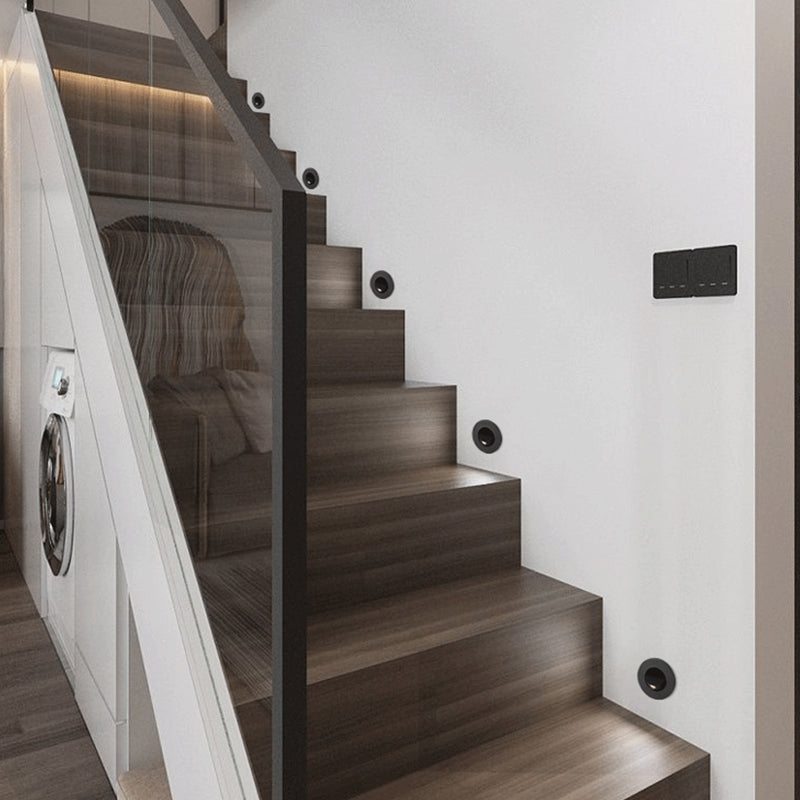 Geometric Shape Metal Wall Sconce Modern Style Single Light Wall Mount Lighting