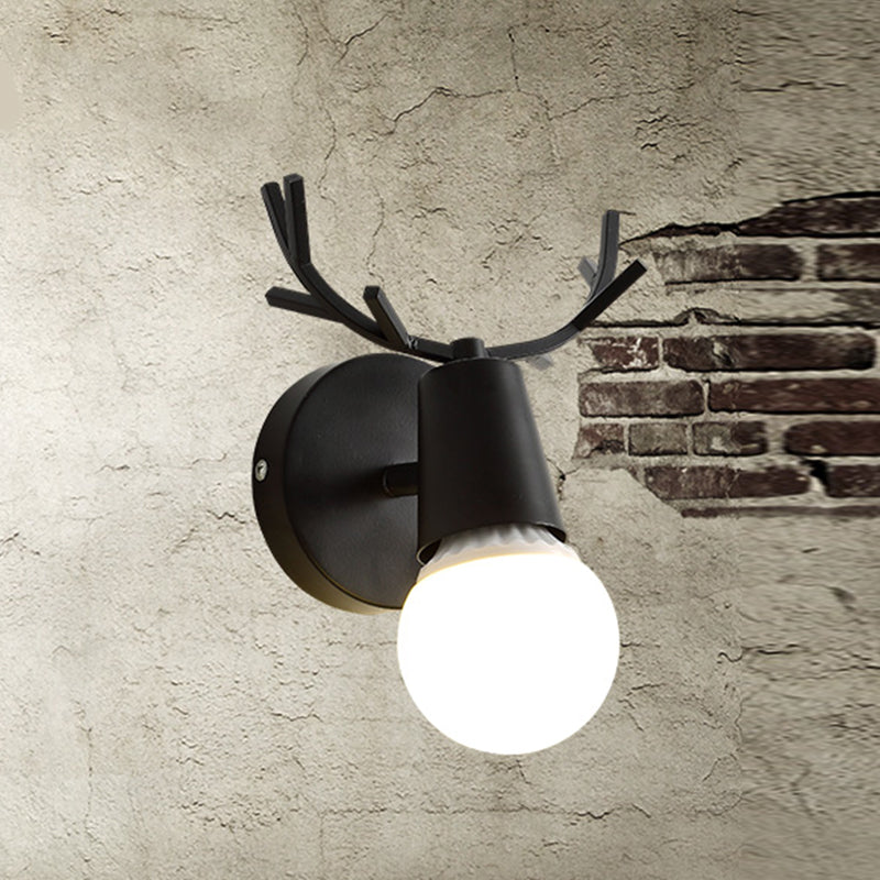 Luce a parete nordica moderna per pareti in metallo unico