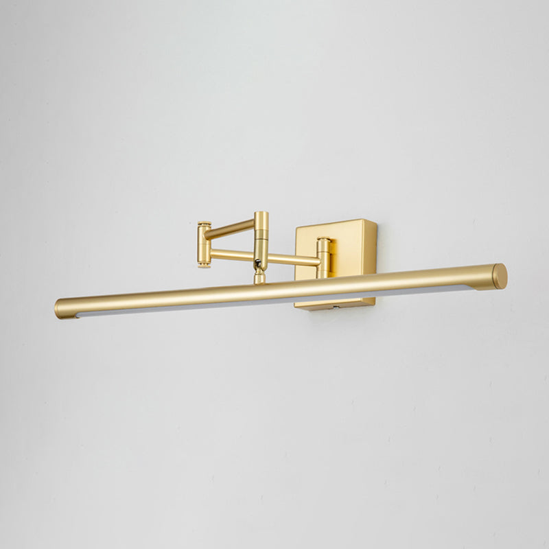 Modern Style Linear Vanity Lighting Fixtures Metal 1 Light Vanity Mirror Lights