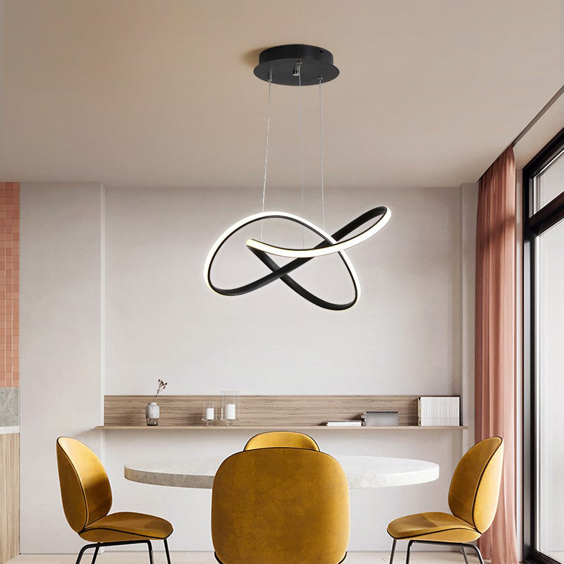 Geometrieform Hanging Lampe Lampe Moderne Stilanhängerlampe für Esszimmer