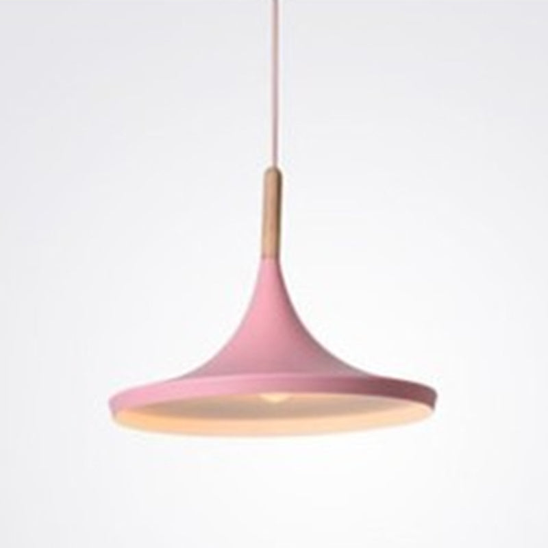 Modern Hanging Ceiling Light Iron 1-Light Pendant Light for Dining Room